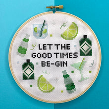 Load image into Gallery viewer, Let the Good Times Be-Gin PDF Pattern
