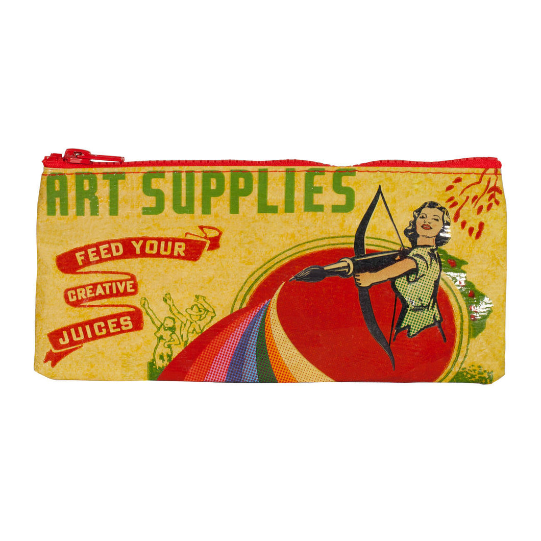 art supples pencil case from the crafty cowgirl