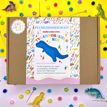 Load image into Gallery viewer, t rex felt plush kit from the crafty cowgirl
